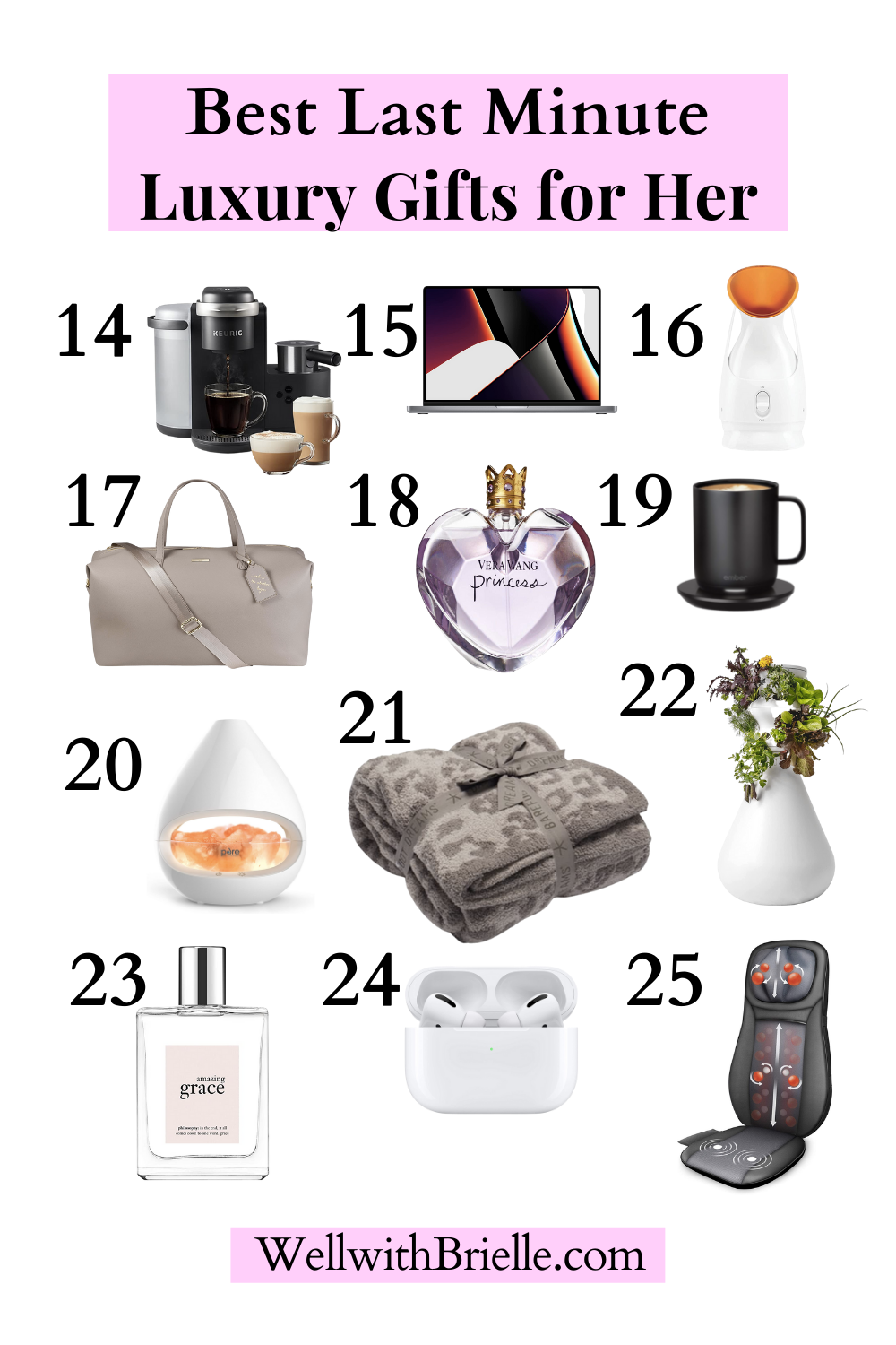 Best Last Minute Luxury Gifts for Her — Well with Brielle