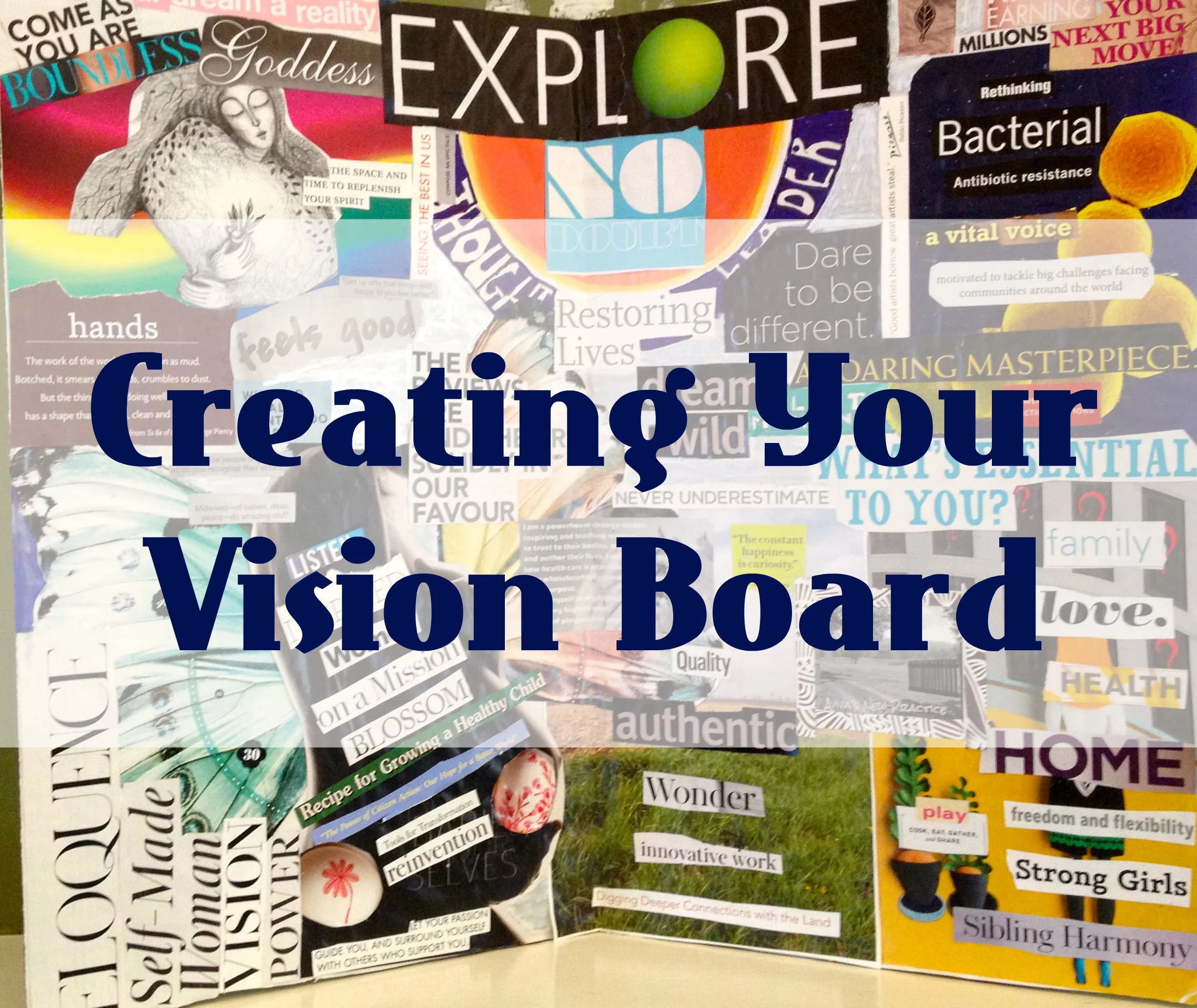 Create a Vision Board with Your Child 2019