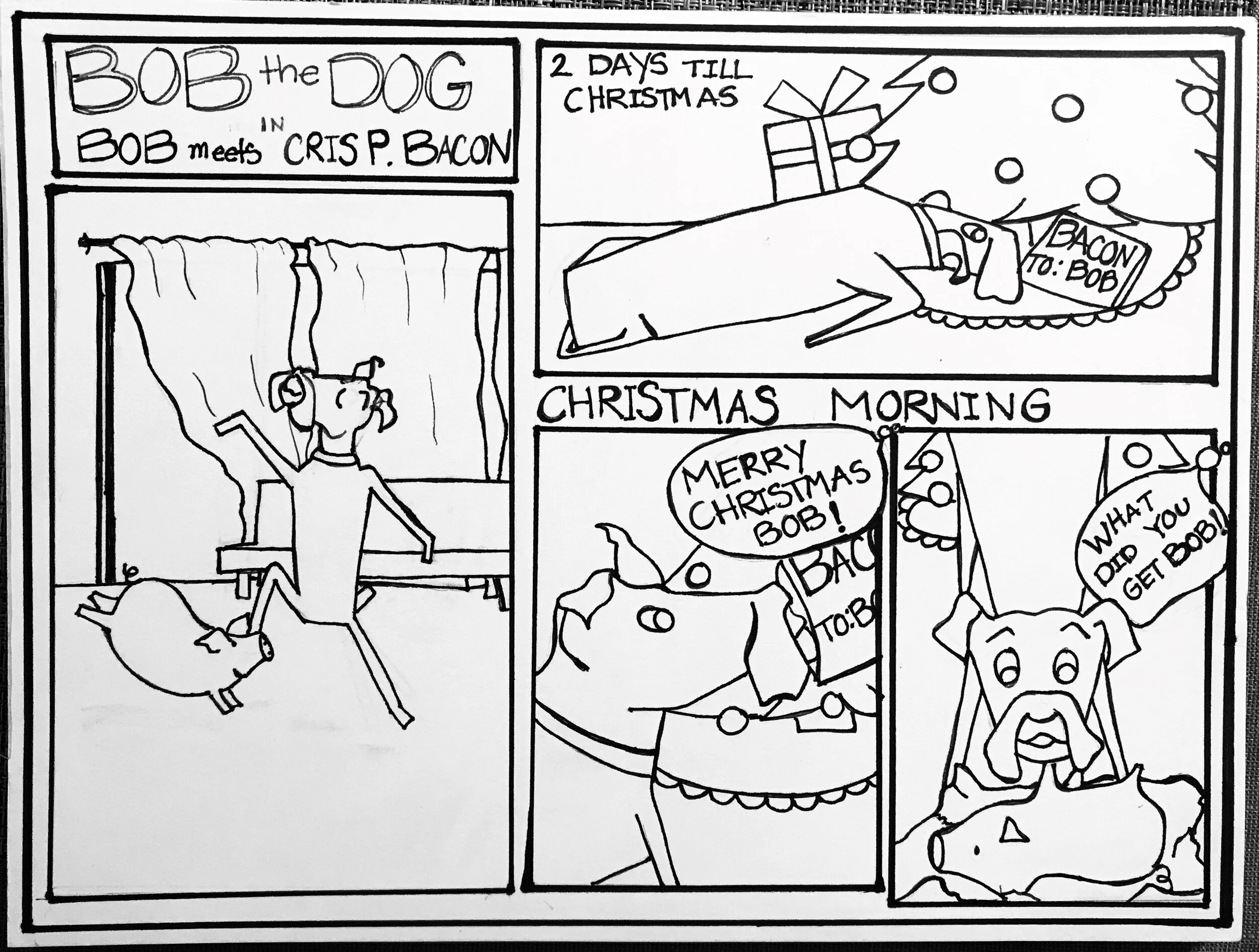 Bob’s first Christmas.