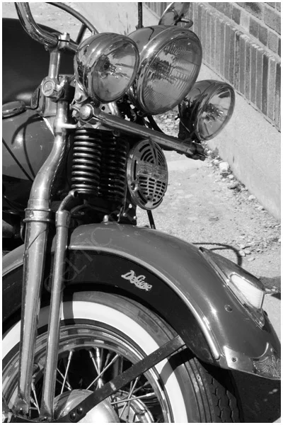 40's Harley Davidson Springer Deluxe Pic #2
