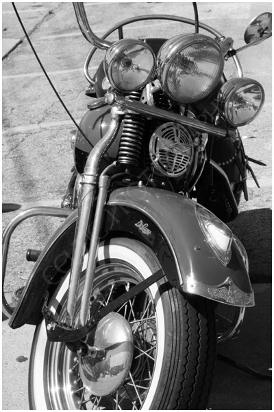40's Harley Davidson Springer Deluxe Pic #4