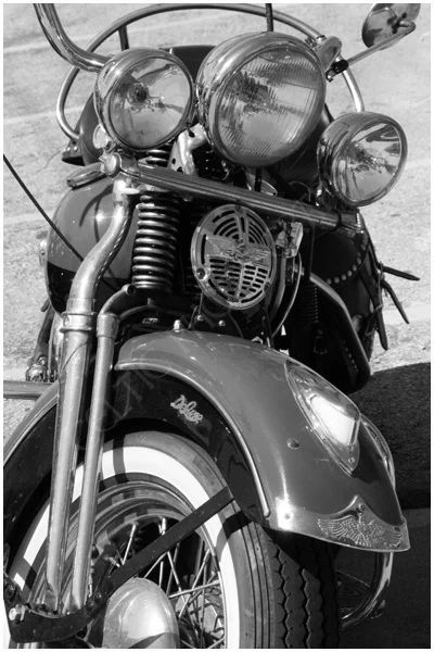 40's Harley Davidson Springer Deluxe Pic #5