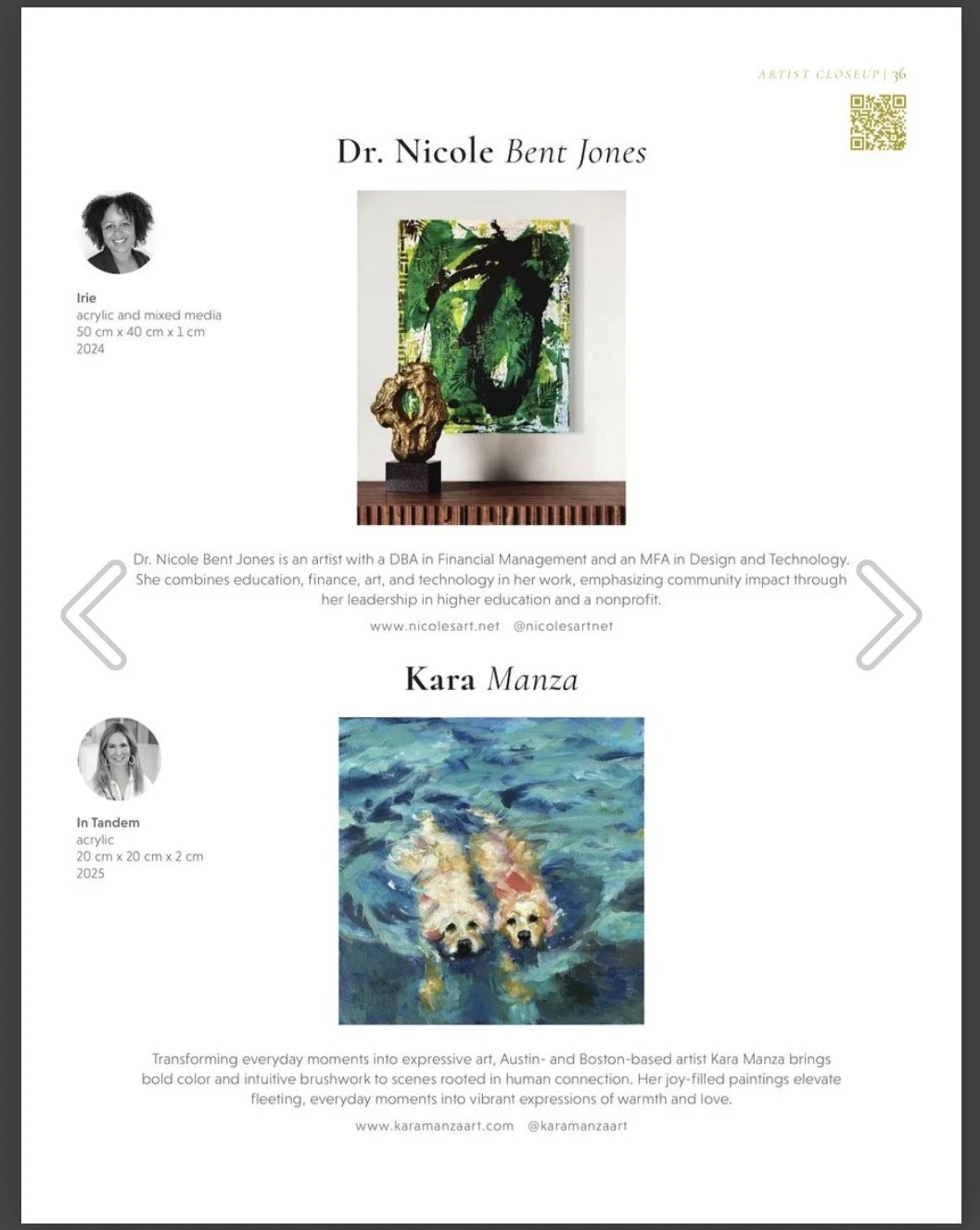 See page 37 in Artistcloseup magazine 😉