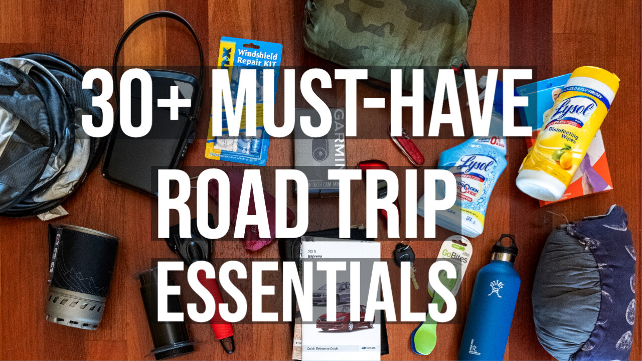 Road trip essentials you need to pack