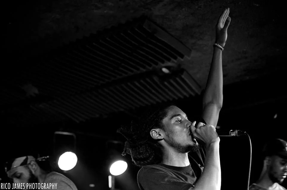 Loaf Muzik rocking A_Dog Day 2018 . Photo courtesy of Rico James .