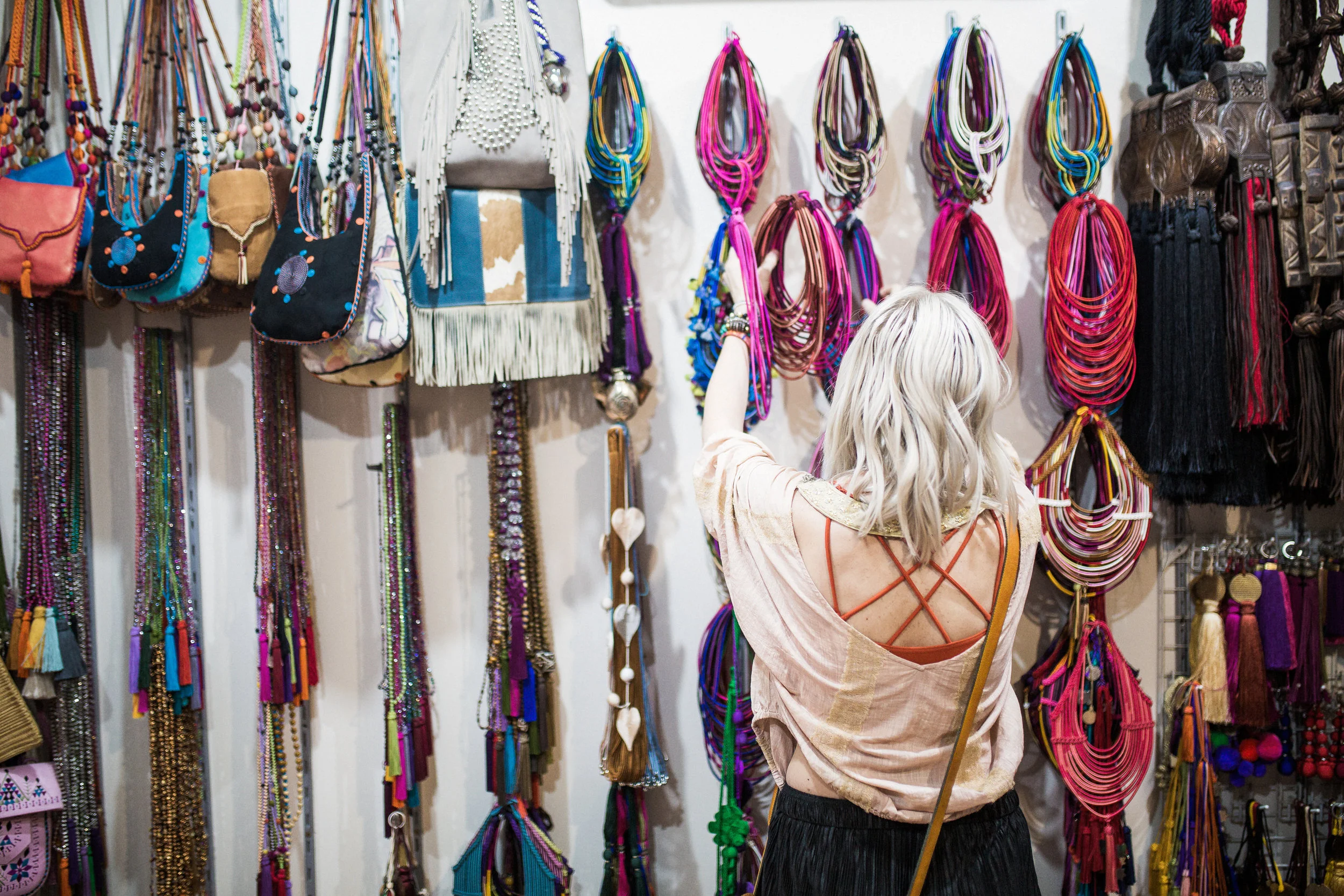 Me in my element. Starting to create something....I am in the zone of happiness. Morocco Shopping at it's best. 