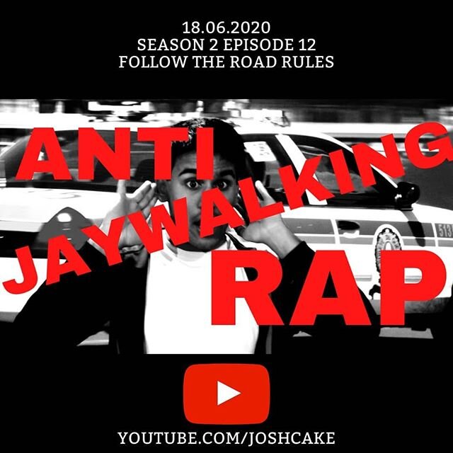 I got fined for jaywalking. I wrote a rap song. I hope that this act of voluntary community service will warn others away from a life of crime.