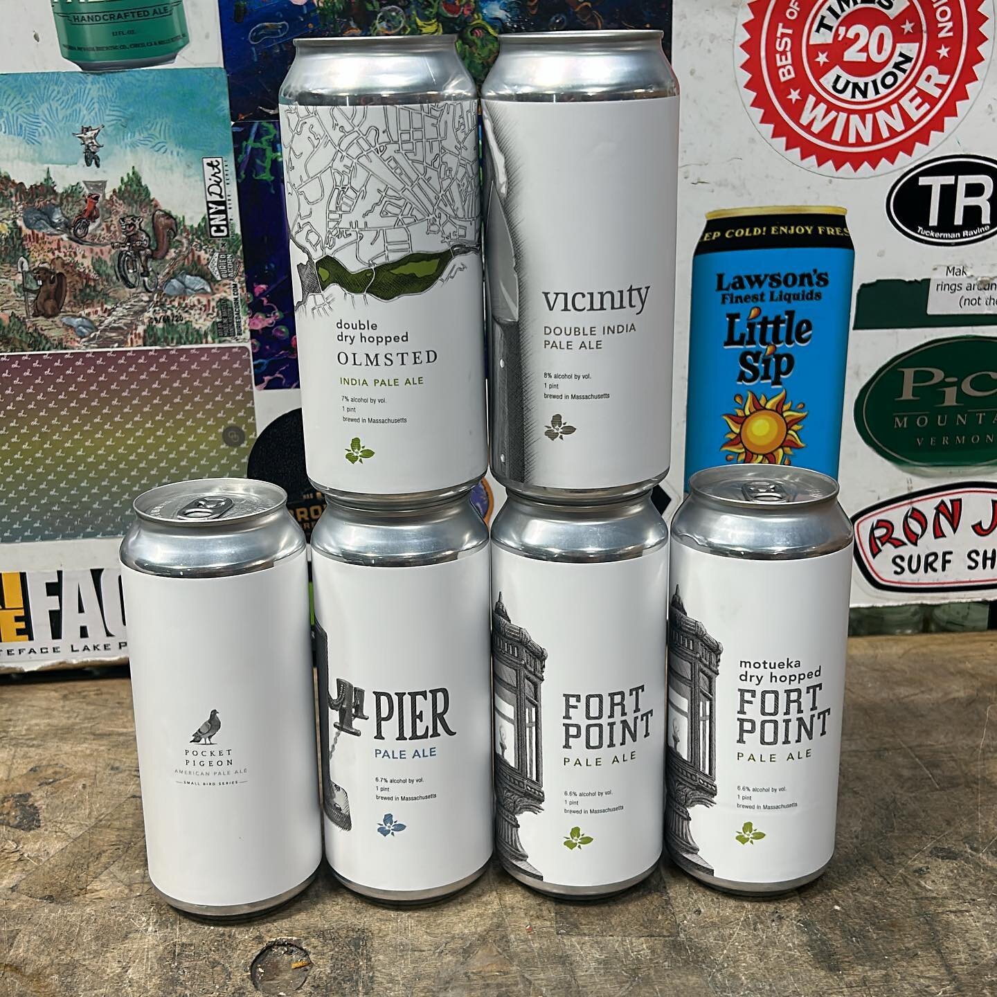 Small drop of Trillium in today! Fresh from Boston to celebrate the Red Sox moving out of last place! One 4pk of each per person 🍻