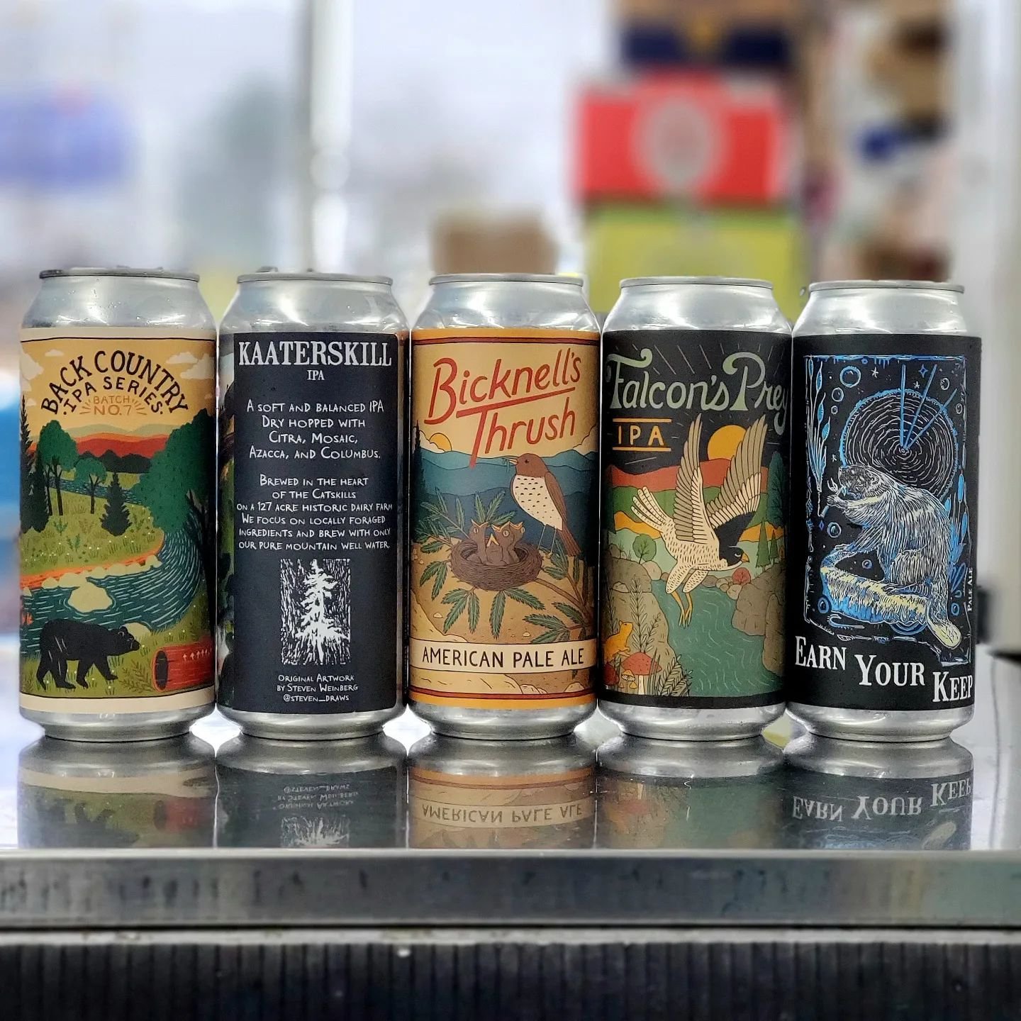 Fresh West Kill drop! Three IPAs and two pale ales to get you ready for the weekend. Cheers, and happy Friday!🍻

#earnyourkeep #kaaterskill #westkillbrewing #ipa #americanpaleale