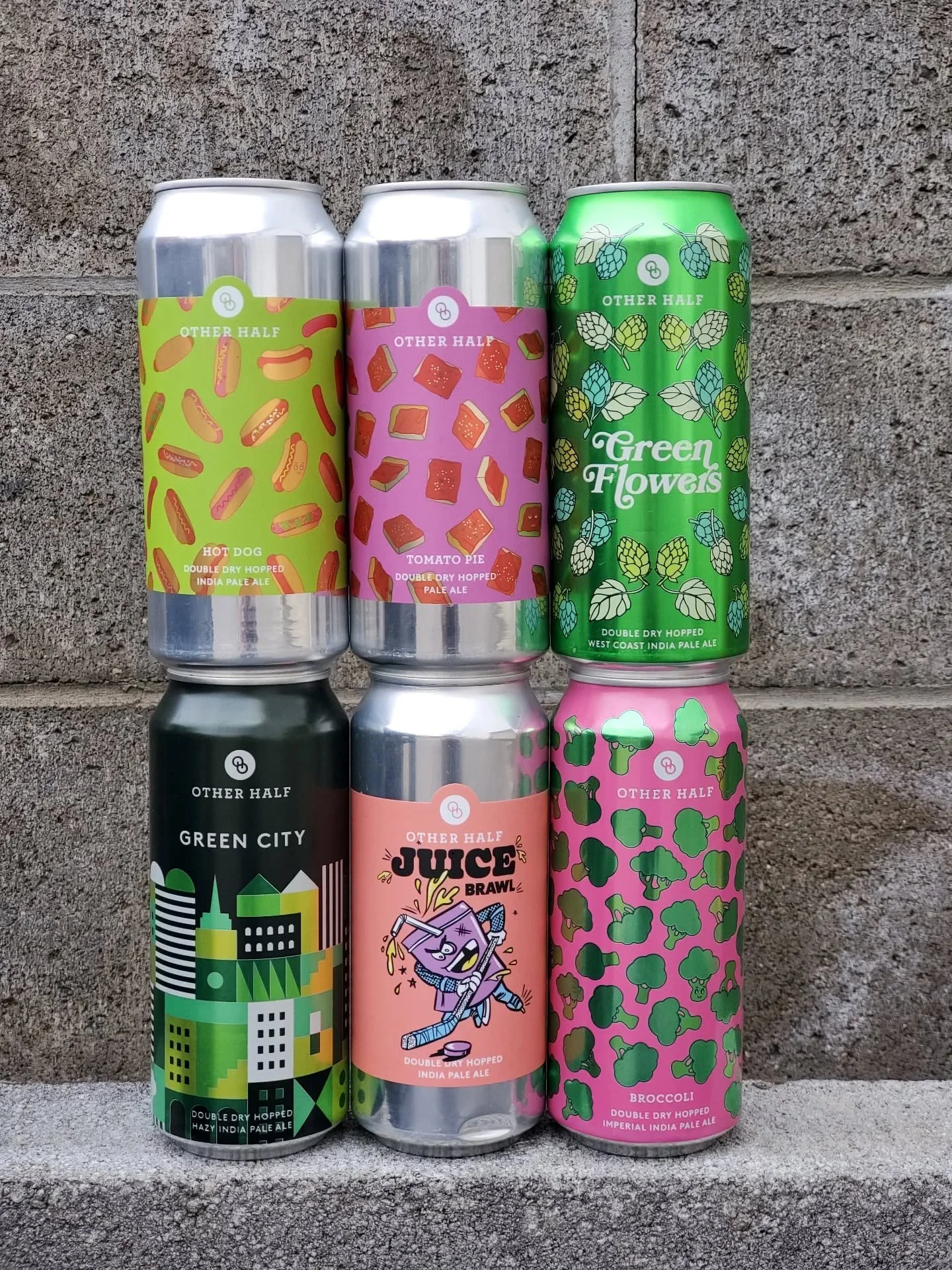 We're full up on Other Half over here - are you? NEIPAs, West Coast, Imperial, and pale ale🍺

#ddh #ipa #imperialipa #westcoastipa #otherhalf #otherhalfbrewing