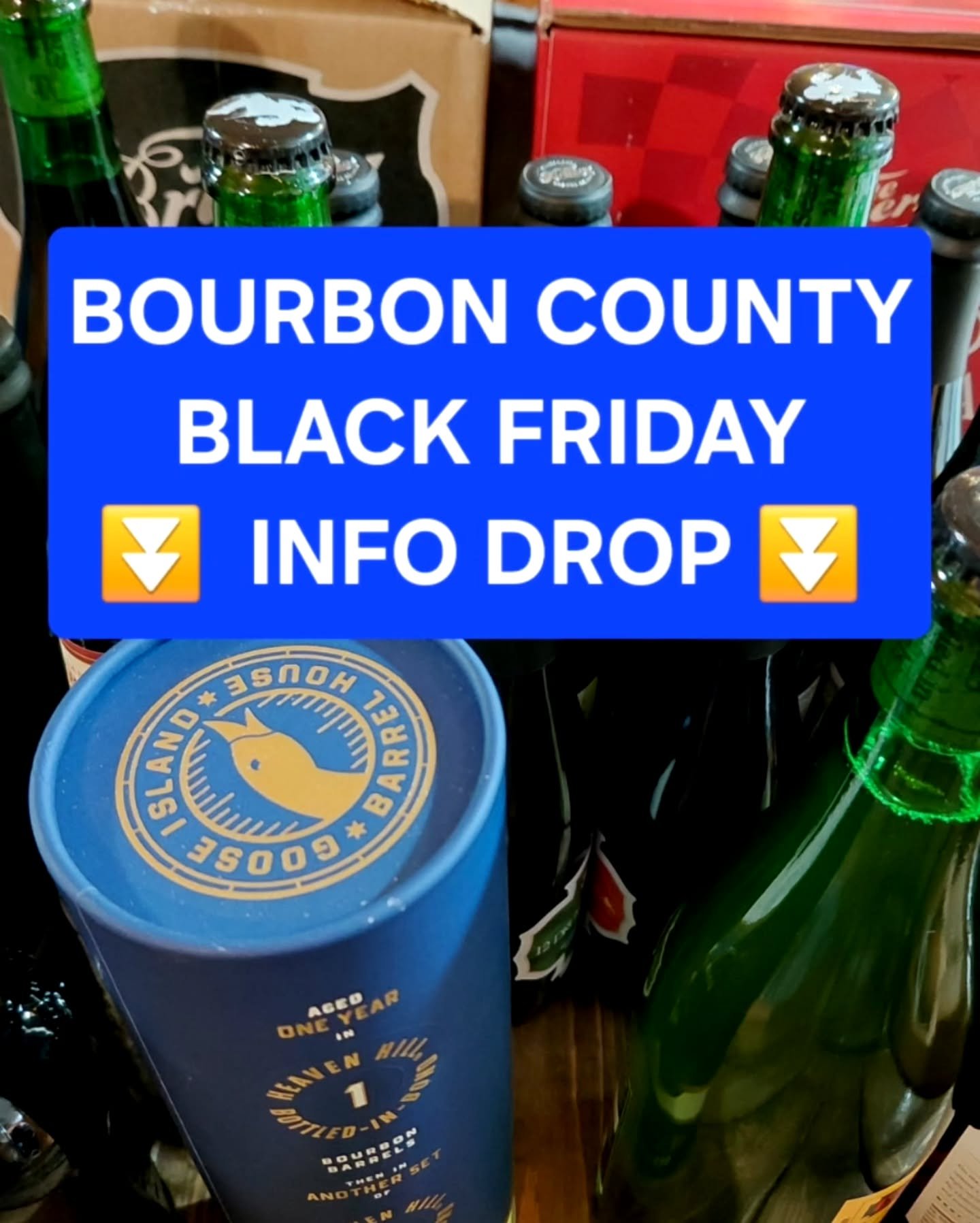 It's almost time!! 2025 Black Friday is only a few days away. We're super excited with the collection this year, so here is the rundown for Friday(Nov. 28th). 
☆Doors will open at 9am☆
-If people arrive early, please form a line at the door.

BOURBON