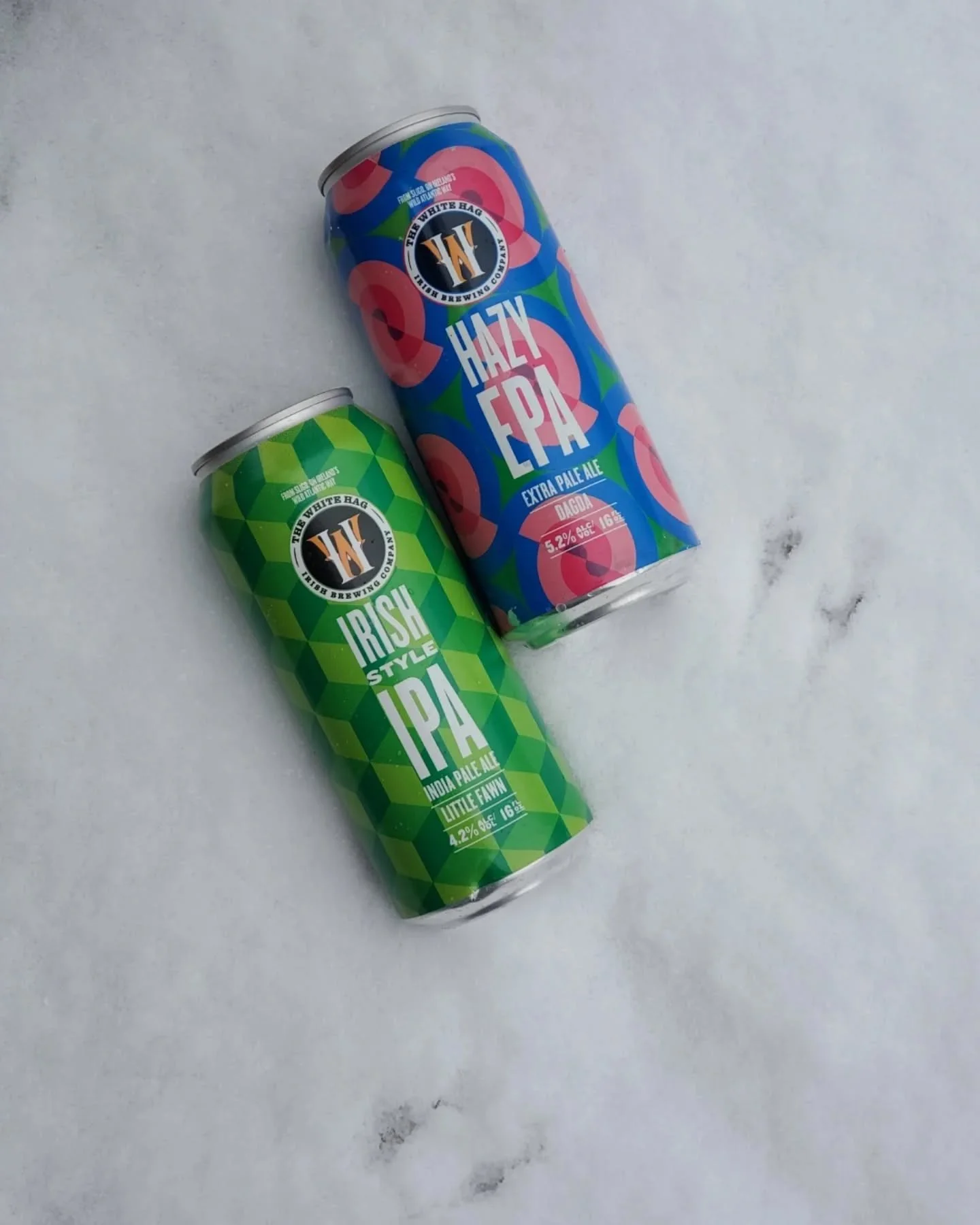 The White Hag is back! All the way from Ireland we have Dagda hazy EPA (extra pale ale,) and Little Fawn Irish style IPA🍻 

Also a quick PSA that if you're in the season of your life where you have winter bird feeders it's time to put them out (and 