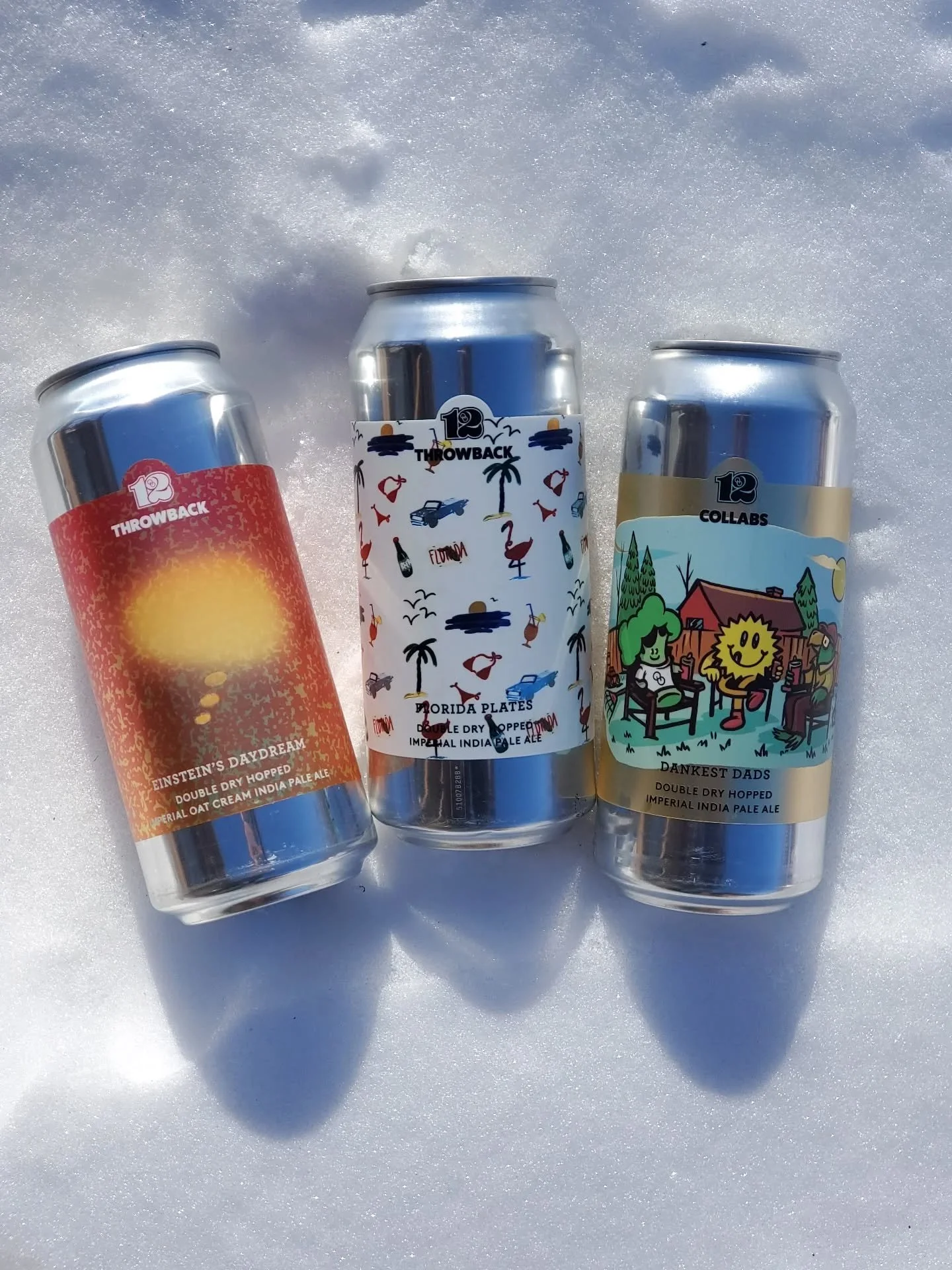 Three throwback imperial IPAs from Other Half + friends! Brewed to celebrate Other Half's 12th anniversary, we have an Equilibrium collab on the left, J. Wakefield in the middle, and Green Cheek / Omnipollo on the right🎂

#collab #imperialipa #oatcr