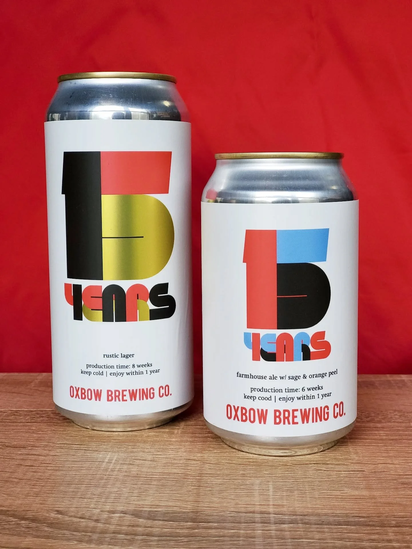 Oxbow is celebrating 15 years! To honor the occasion they've made a few special brews, including a rustic lager and a farmhouse ale with sage and orange peel. Both 5% abv, and both available for you right here at Westmere. Happy anniversary, Oxbow!🍻