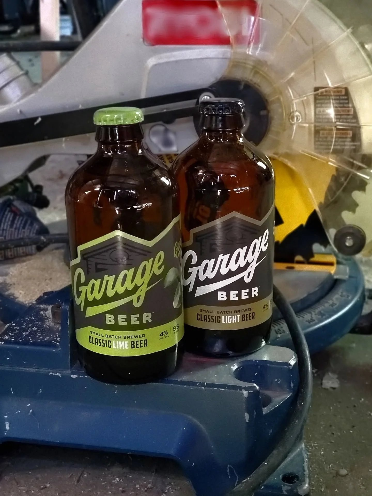 Some things just feel right, like a cold glass bottle after working in the garage. That said - alcohol and power tools don't mix, so play it safe and just stick to the beer🍻 The garage won't tell.

#garagebeer #garagebeers