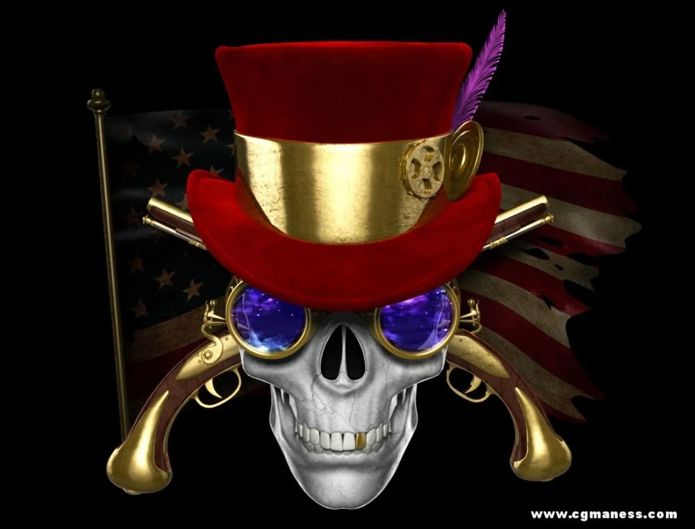 Jolly Roger Steampunk (Misc Slot Symbol)