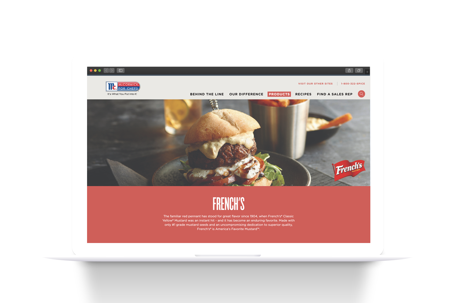 Logo lockup done for www.mccormickforchefs.com
