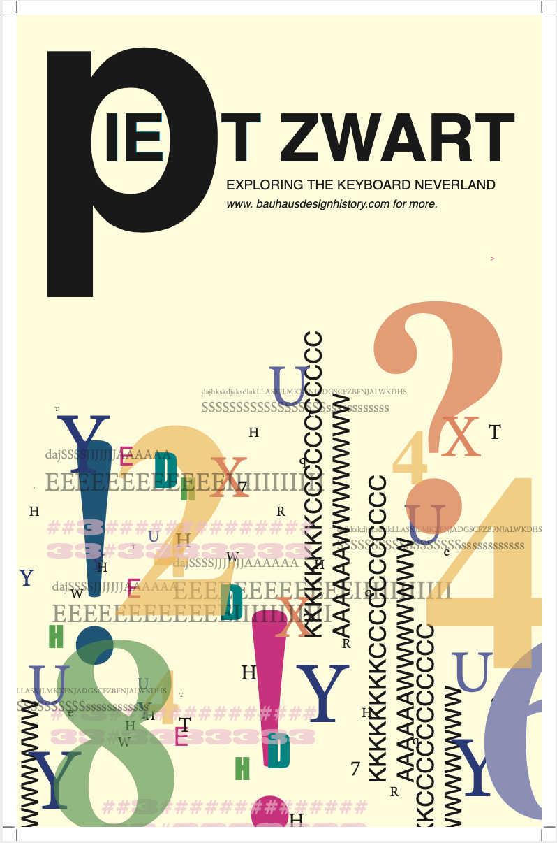 Bauhaus Designer Dedicated Poster