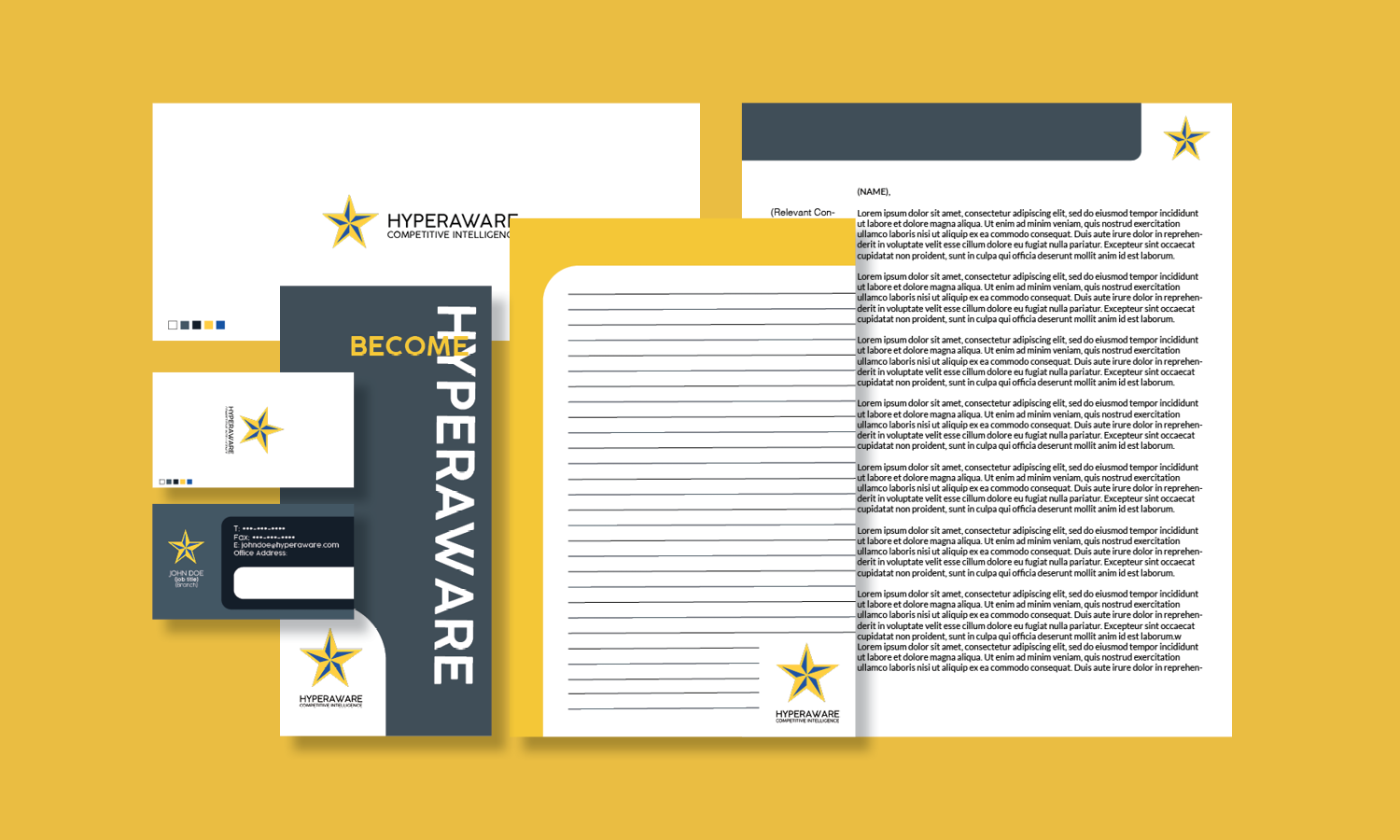 Sample Print Material Design Collection (assignment)