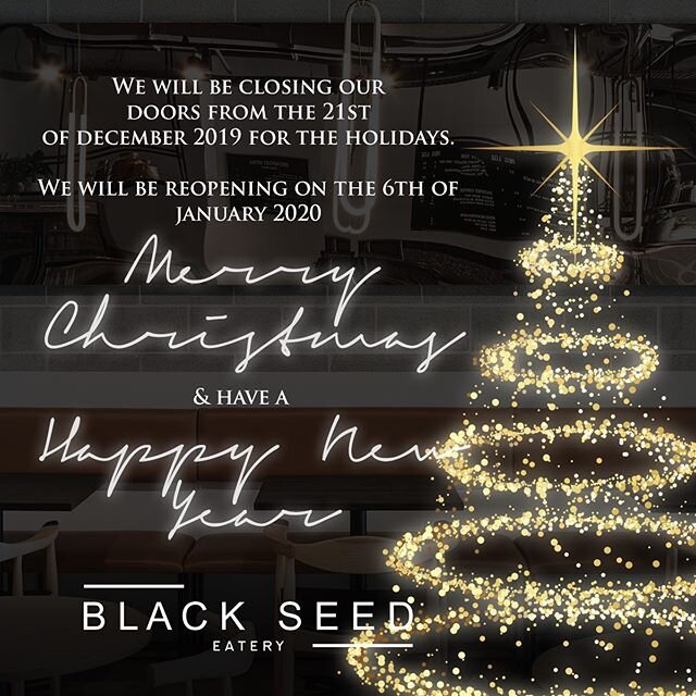 What an amazing start to Black Seed Eatery this year 😋🤩. Thanks everybody for your support 👏🏼, looking for bigger and greater things next year as we close for the Christmas break.
Stay safe and be a blessing to those around you, and be blessed. .