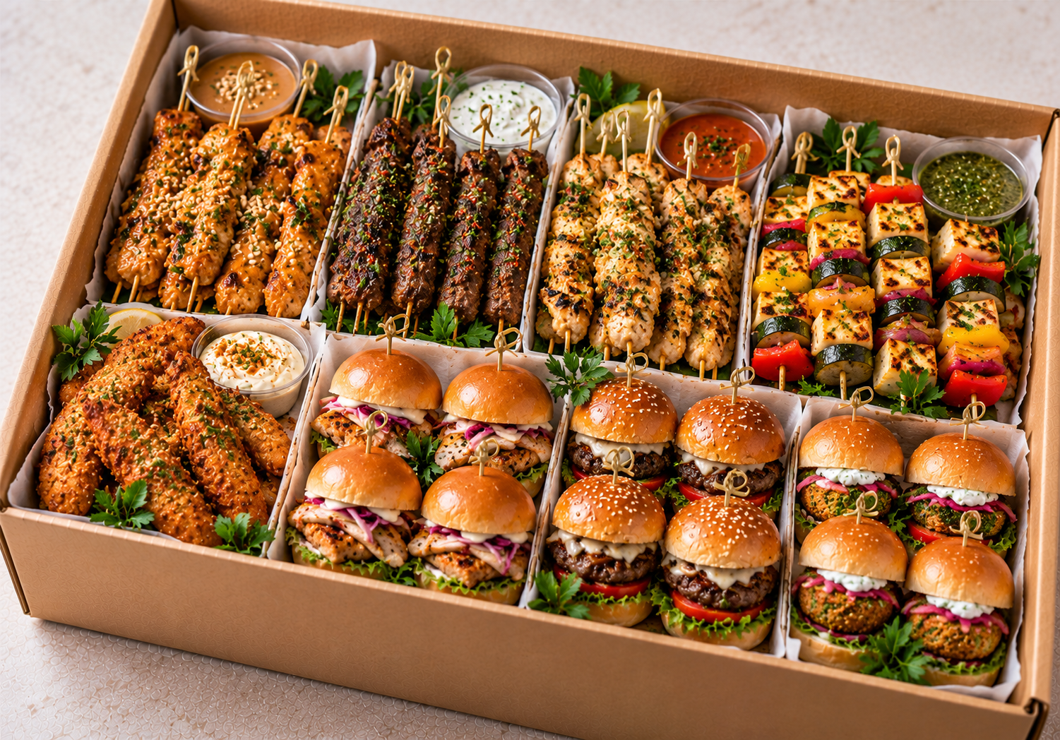 Premium Hot Finger Food