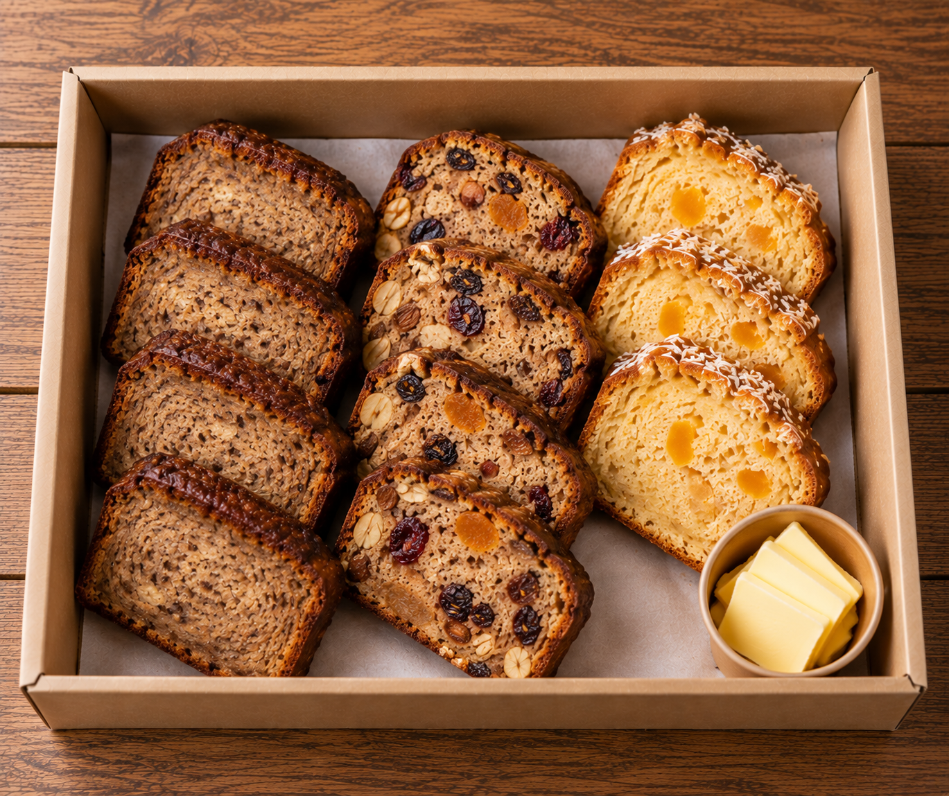 Sweet Fruit Bread Platter - PP - Minimum 10 pax