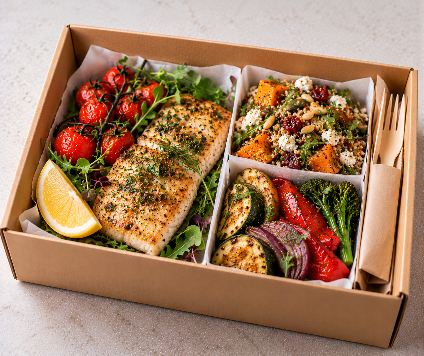 Gourmet Grilled Fish Bento Box.png