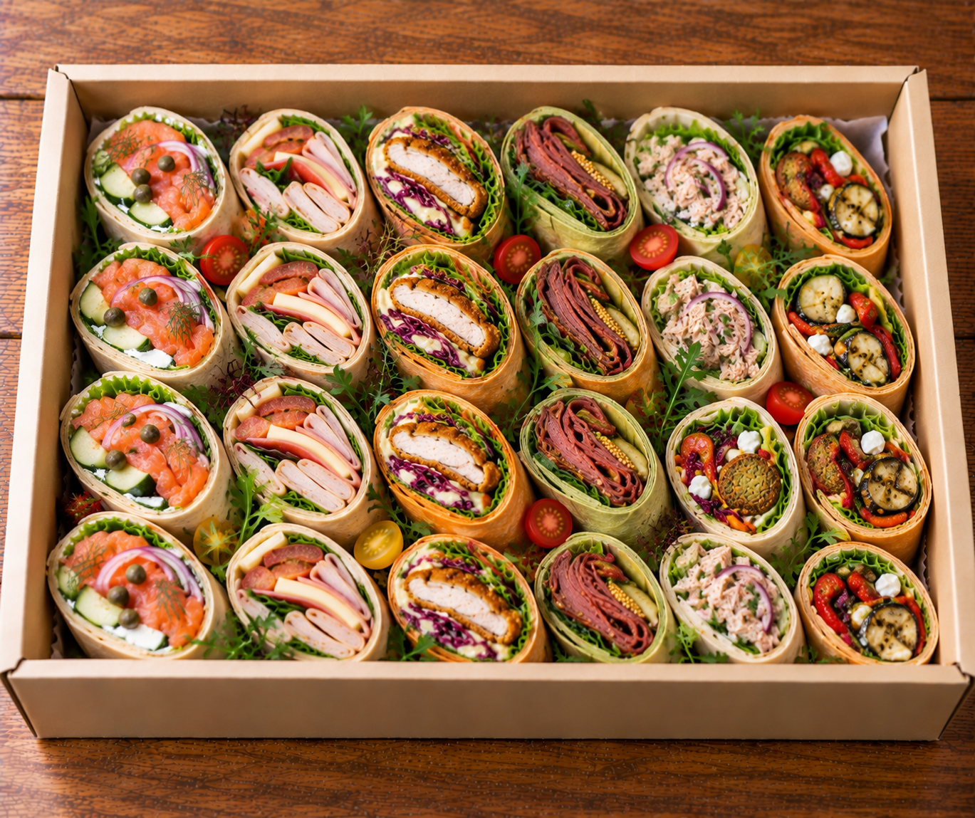 Gourmet Assorted Wrap Catering Platter.png