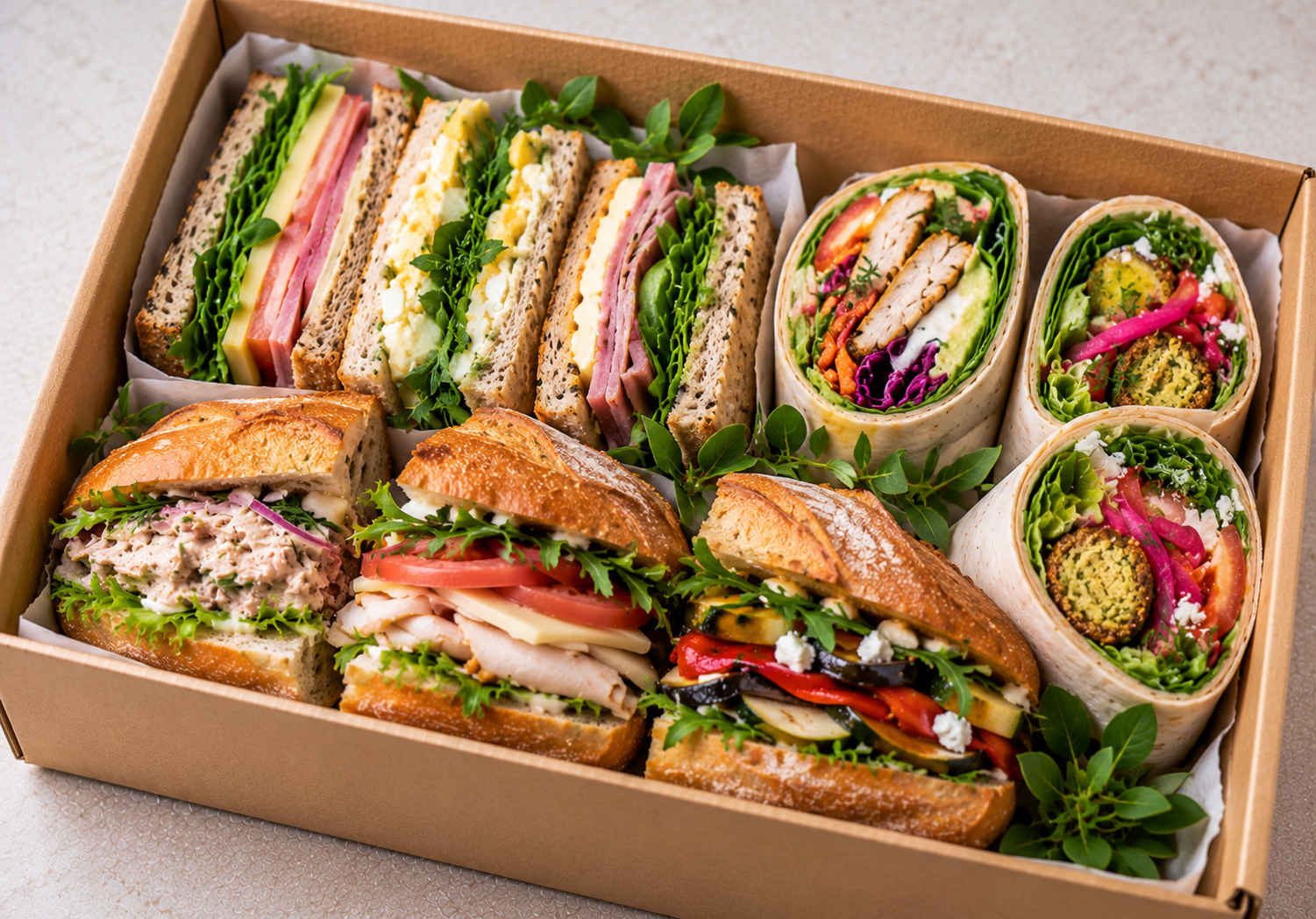 Classic Sandwich Combo Platter- PP