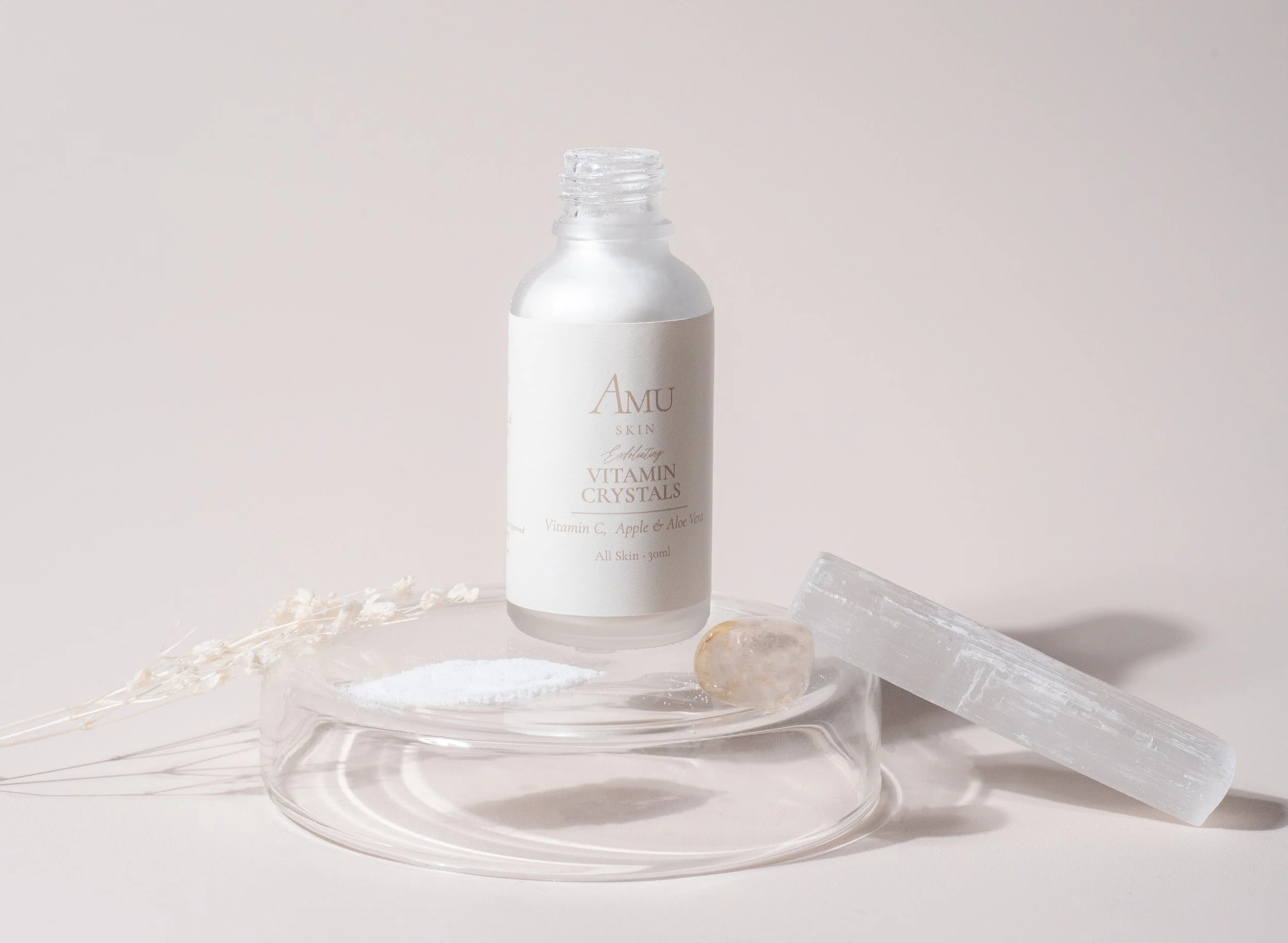 EXFOLIATING VITAMIN CRYSTALS Skin Refining and Brightening Enzymes