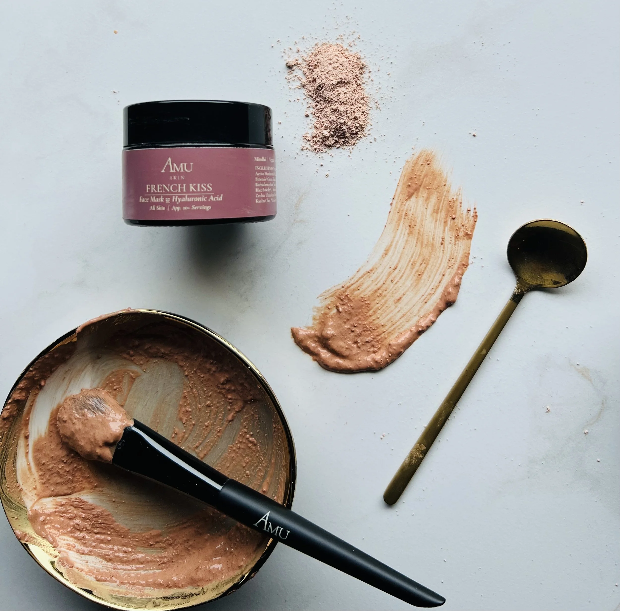 DELUXE FACE MASK PAMPER SET Wild Sea Clay — Amu Skin