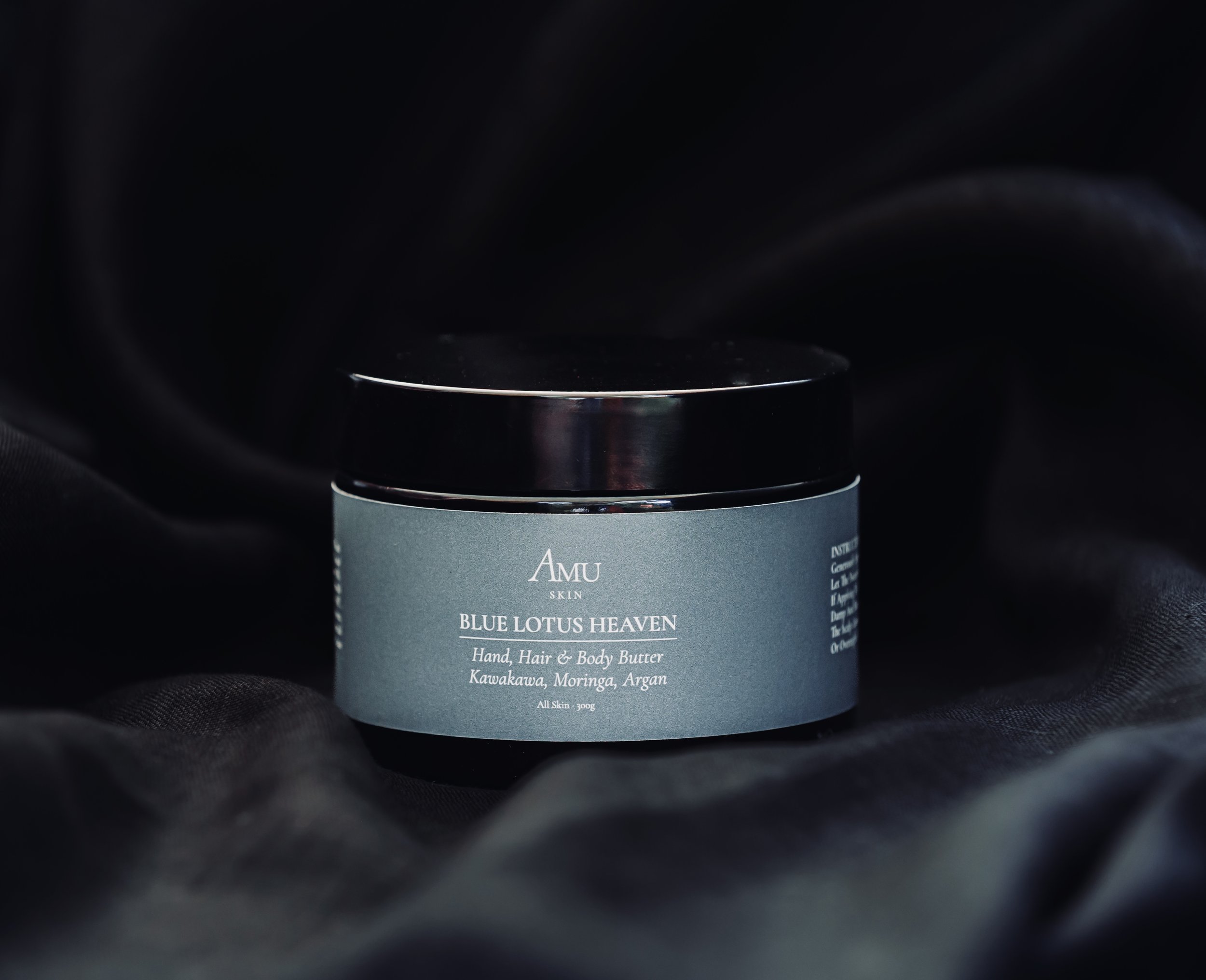 BLUE LOTUS HEAVEN | Hand, Hair, Body Butter | Featuring Blue Lotus Attar, Moringa and Kawa Kawa 300gms