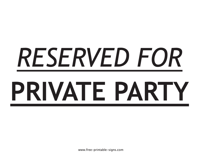 Private Gathering - Booked by Suite 1412