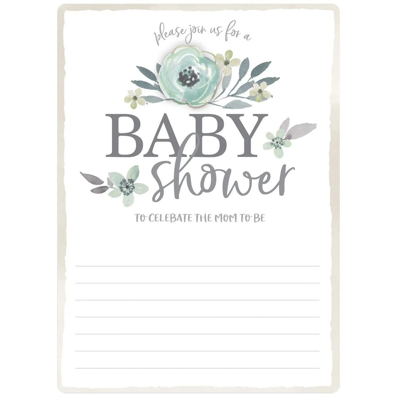 Baby Shower - Booked by Town House 405B