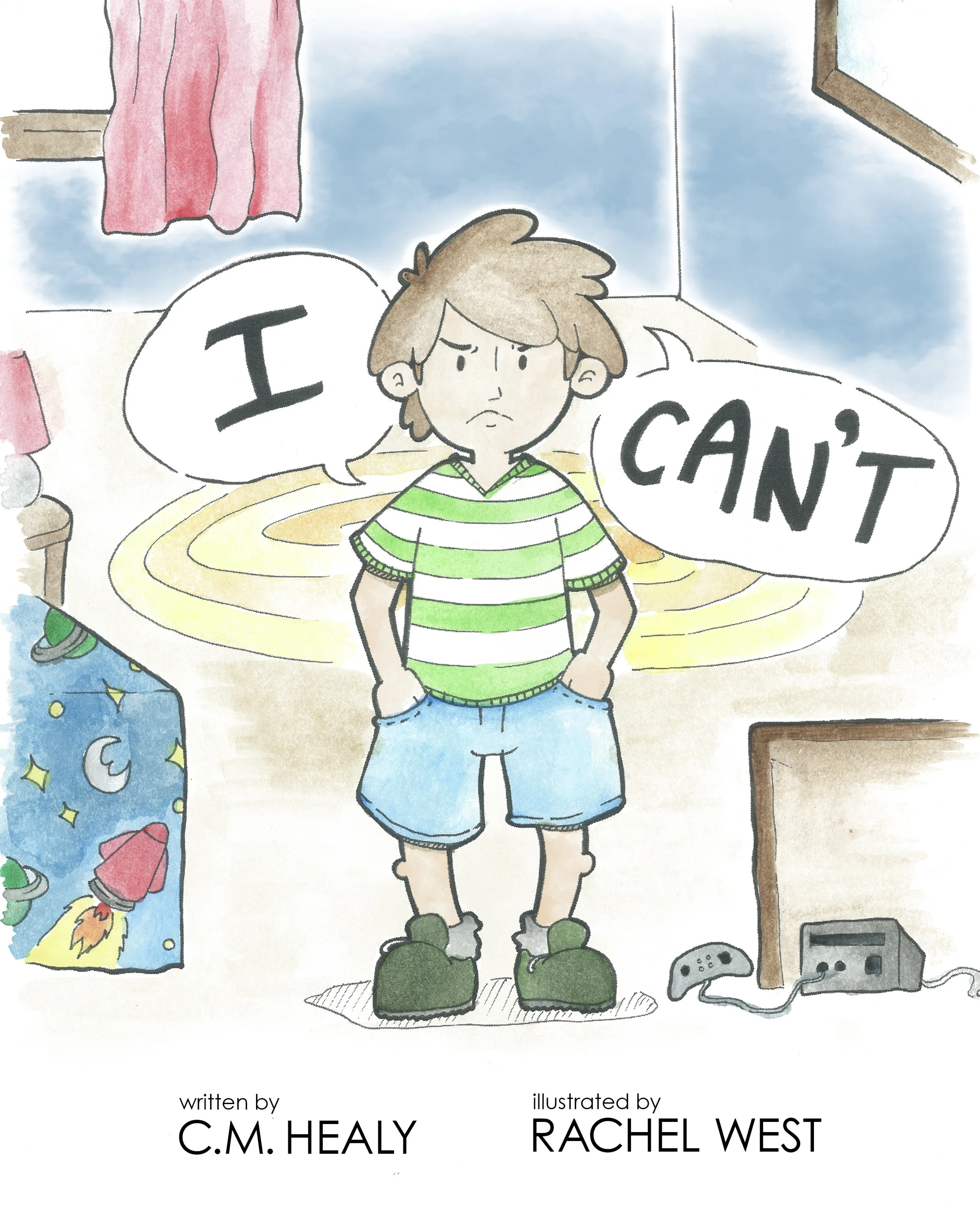 What happens to a little boy who comes up with continuous excuses as to why he can’t do anything? Turn in homework. Wash the dishes. Play with his friends. “I can’t,” is his response that gets him out of chores and other responsibilities. At first he enjoys his new freedom, but things don’t always go as planned. Is there anything he can do to fix it? 8+years