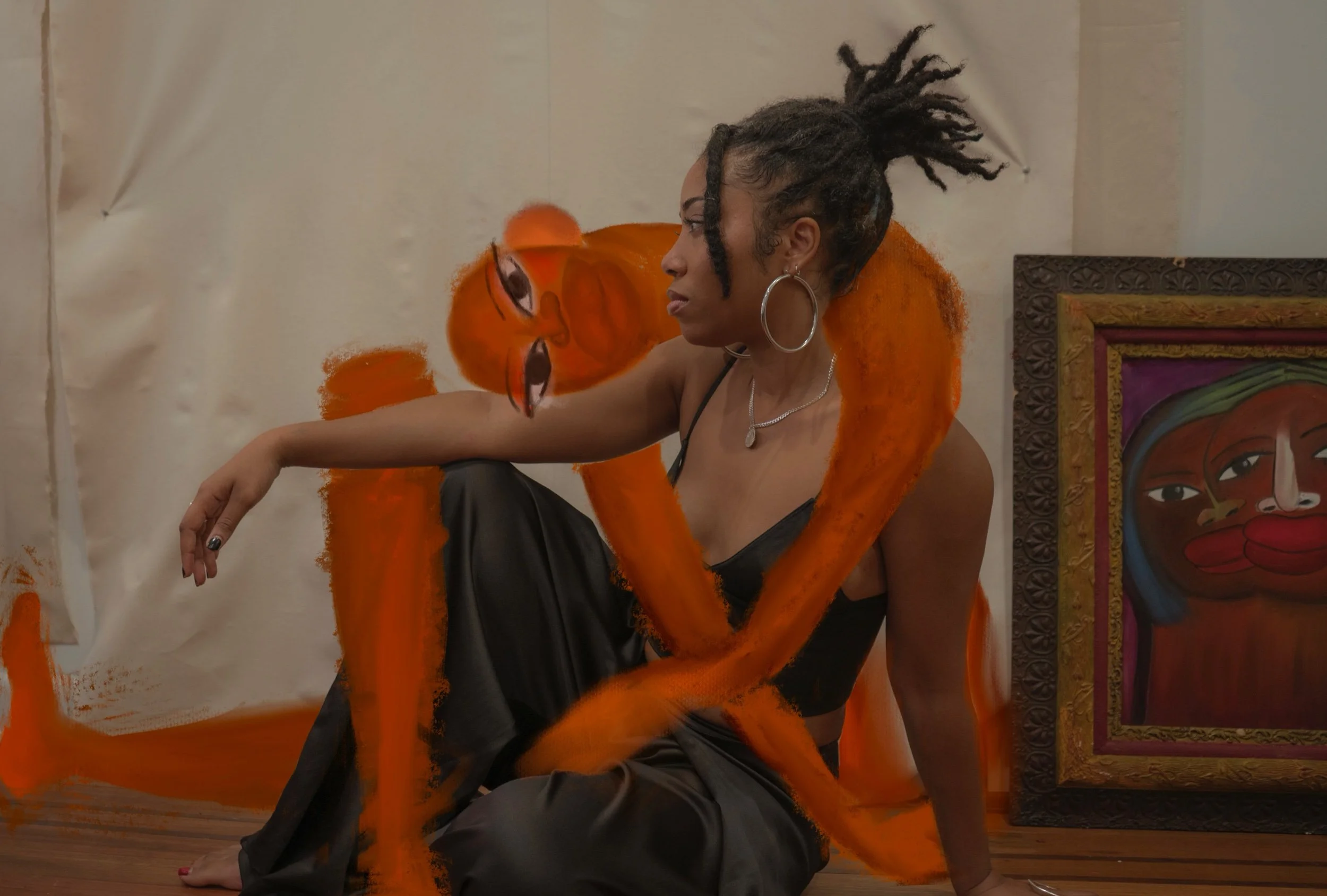  collaboration between myself and the artist  quiana parks.  