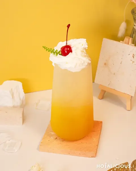 ISFP Citrus Art Float Tea|Orange Cream Soda Recipe