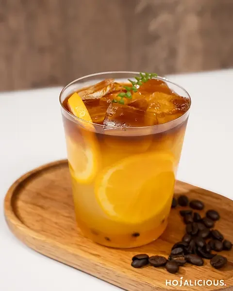 Passion Orange Americano|Summer Coffee Recipes