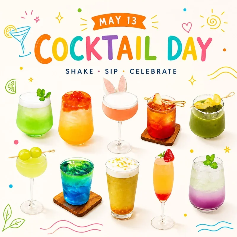 International Cocktail Day | Modern Cocktail Menu Trends