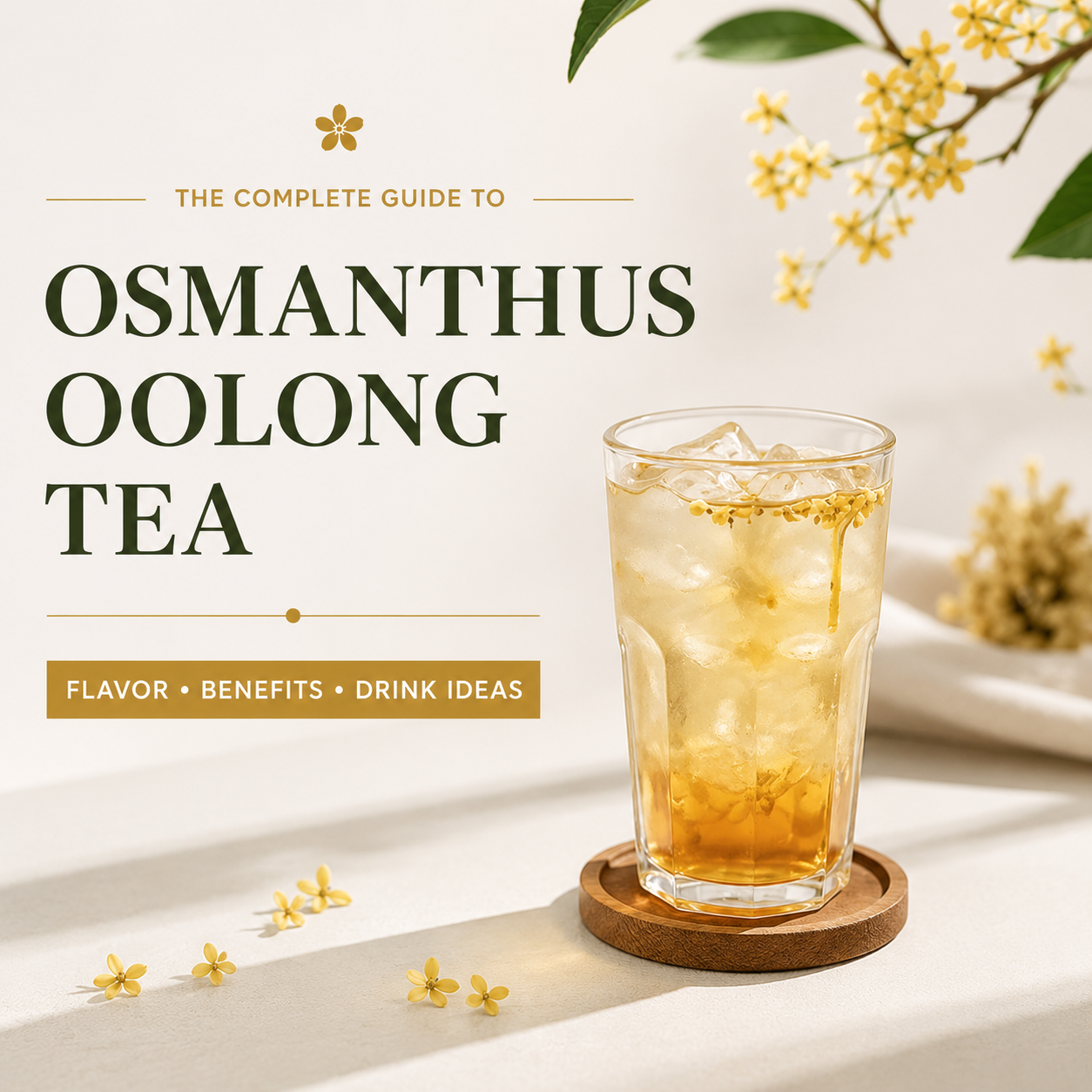 Osmanthus Oolong Tea for Bubble Tea: Commercial Guide