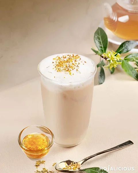 🌿 Osmanthus Bliss – Osmanthus Oolong Milk Tea 🌿