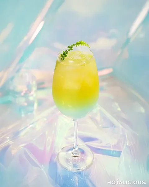 Blue Cotton Candy Cocktail