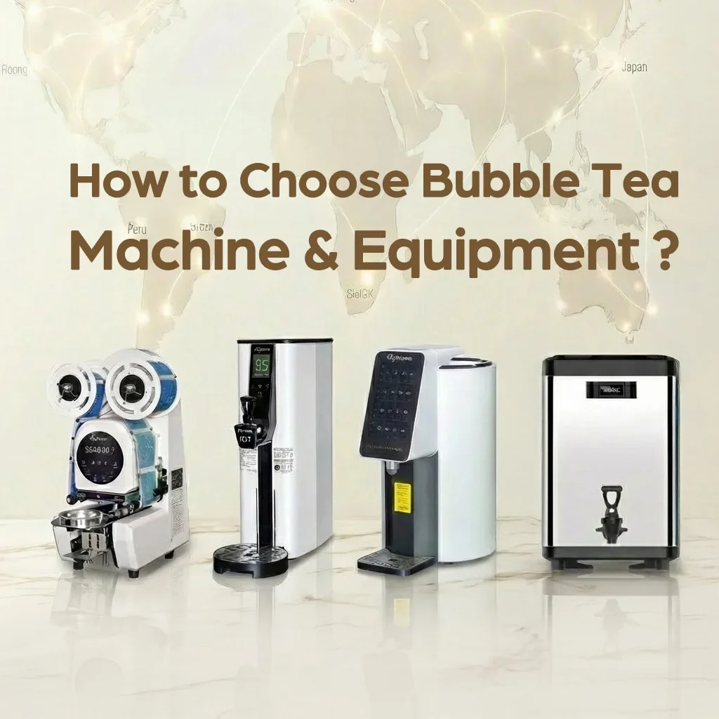 How to Choose the Right Bubble Tea Machine &amp; Equipment?
