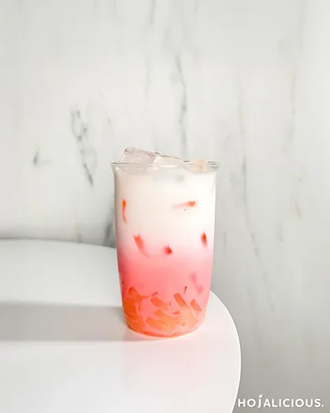 Watermelon Milk Jelly Drink