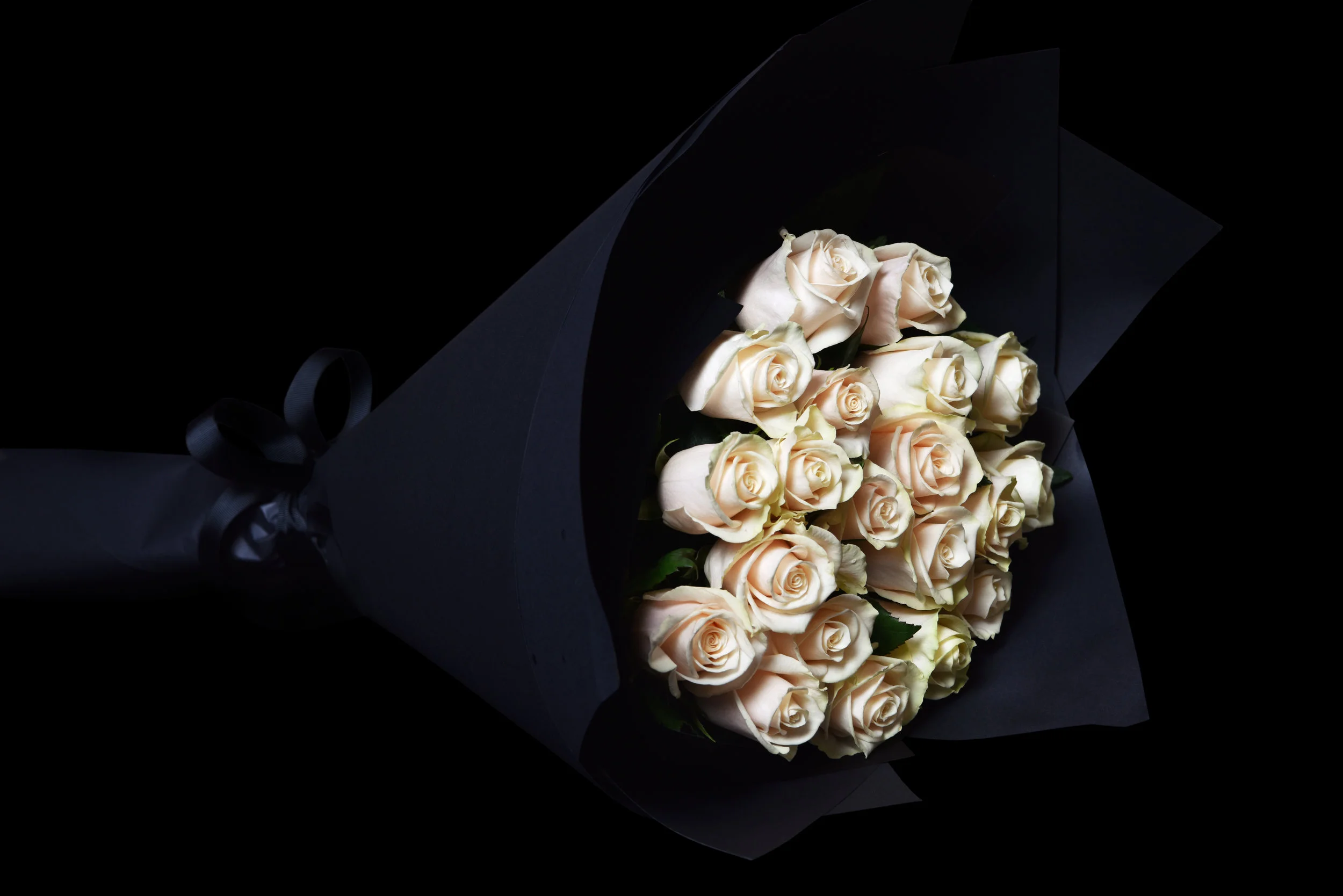 Cream Rose Wrap - Maison Fleur