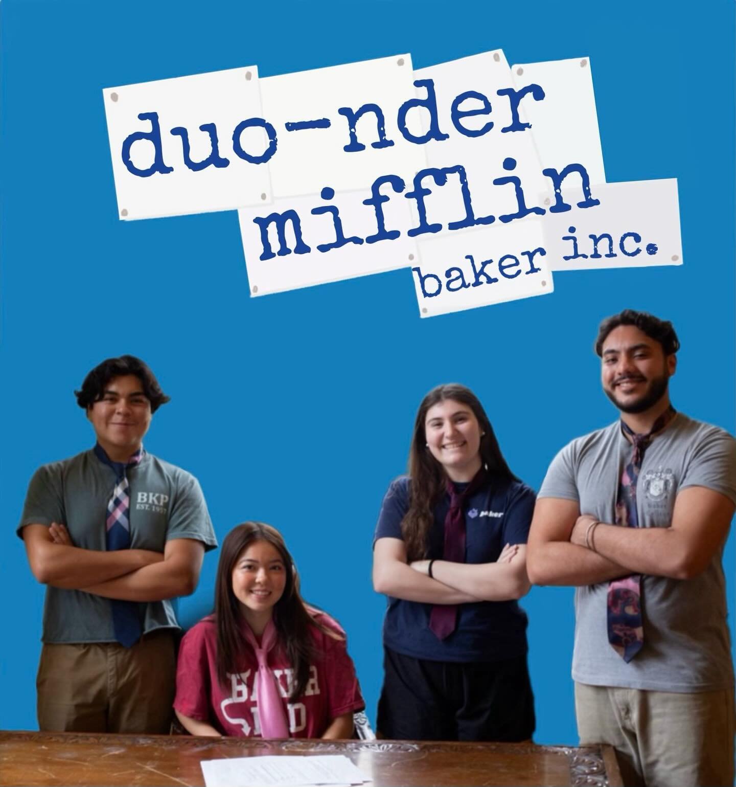 19 DAYS UNTIL O-WEEK!!

Tomorrow&rsquo;s takeover? DUOnder Mifflin Baker Company Inc.!!!

Good mornin! My name is Jesus, and I&rsquo;m a rising junior at Baker (hell yeah!) from Livingston, Texas. I&rsquo;m a pre-med student majoring in Neuroscience 