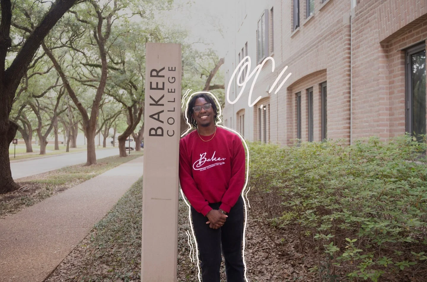 HELLCOME TO BAKER!

What&rsquo;s up y&rsquo;all! My name is OC Sea-Akwaegbu, lovingly known as the O in OVA - which puts me up as the FIRST 1️⃣ takeover before O-Week starts on August 16th to welcome you. I&rsquo;m a rising Junior at Baker, born and 