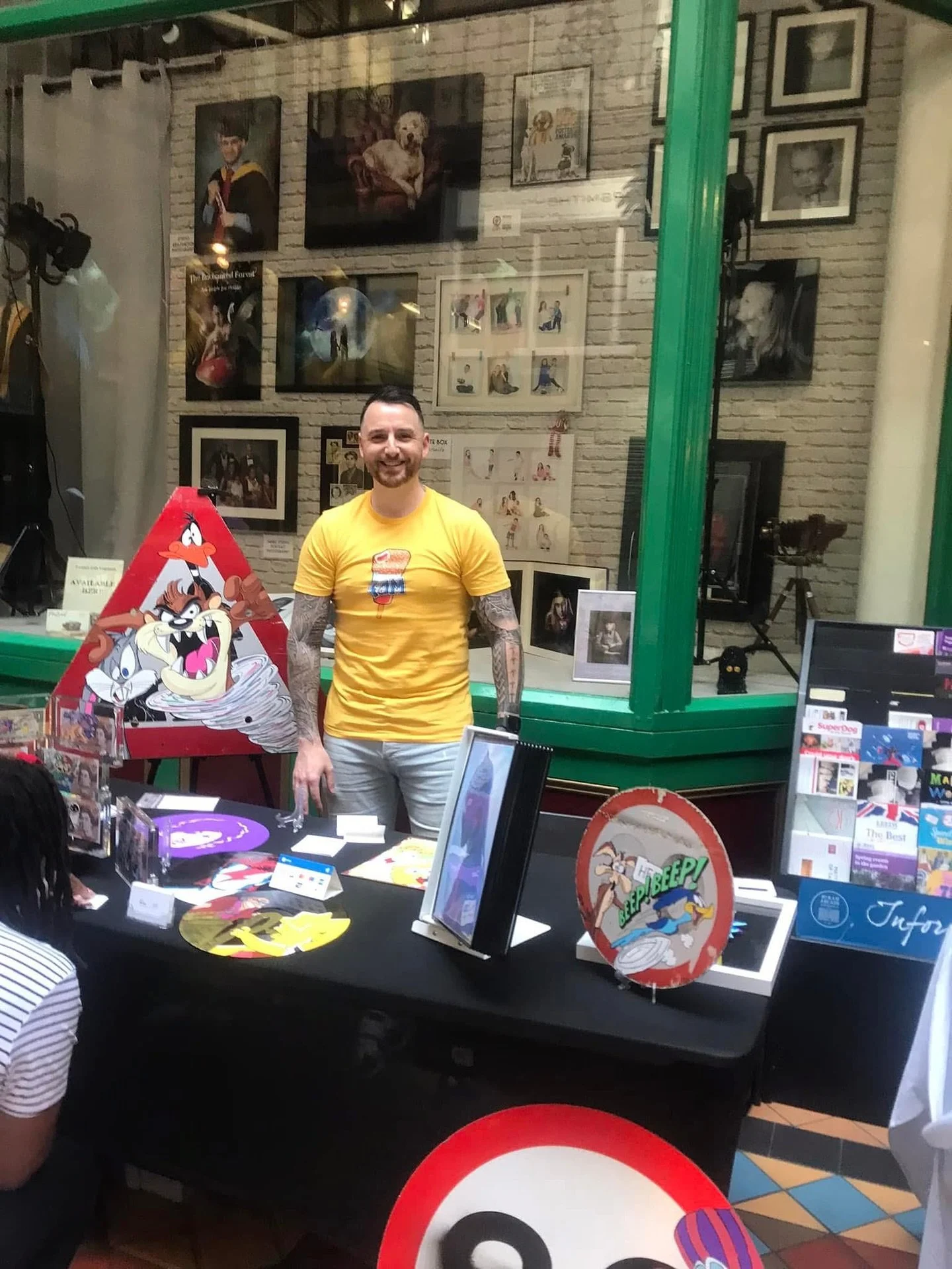 Exactly 3 years today I took part in my first craft fair.
The range has expanded (ever so slightly 😂) and I&rsquo;m a regular on the local circuit.

Still finding the enjoyment every time I pick up a pencil, pen or brush 🤗