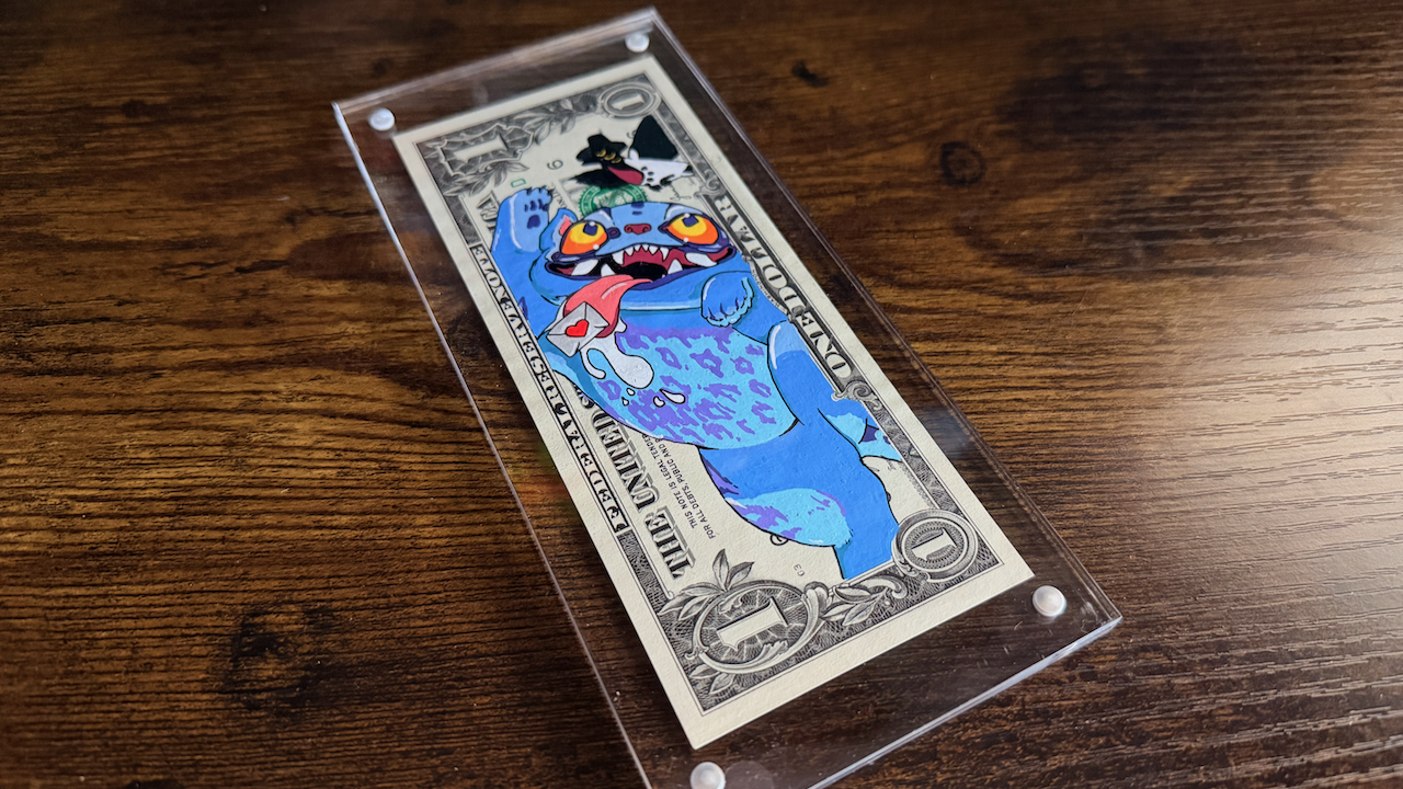 Derpy Tiger - Money Art