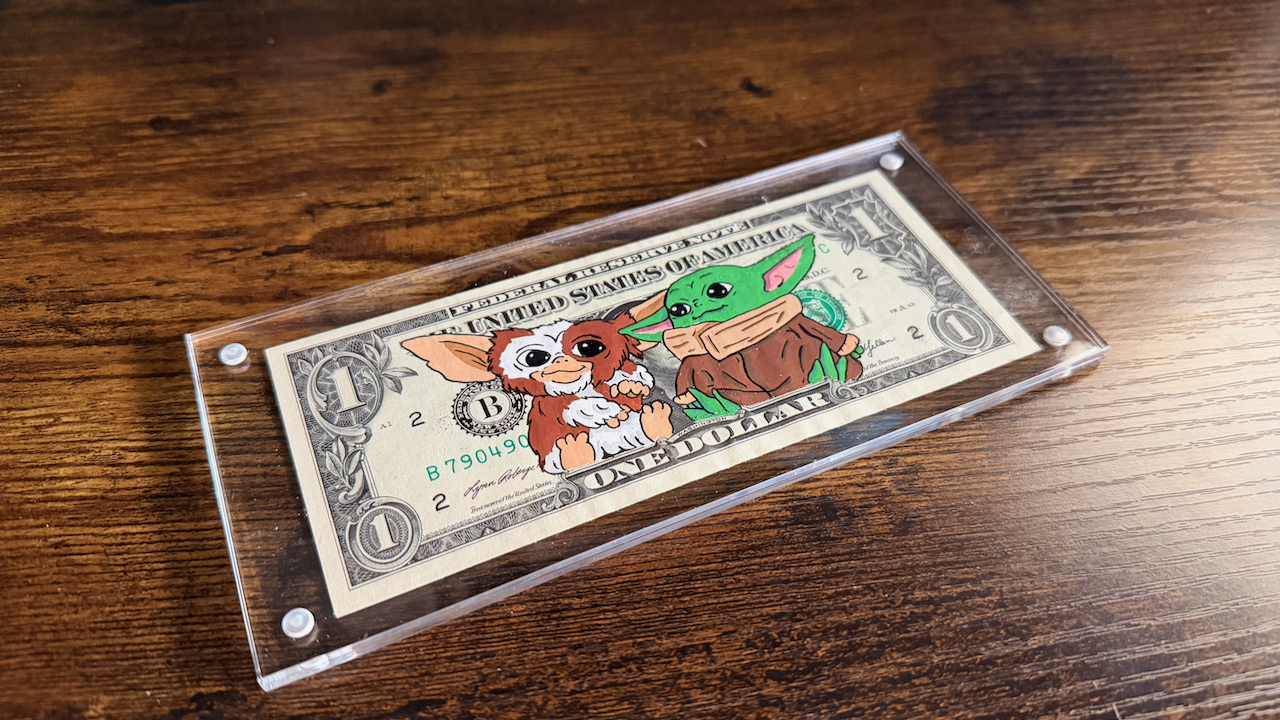 Two Icons - Money Art